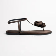 ORTIGIA SATIN IN CHOCOLATE